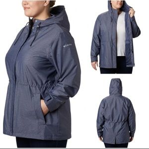 Columbia Norwalk Mountain Rain Jacket 1X